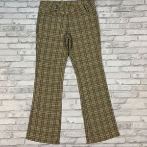 3For$20 DG Plaid Trouset Pants Brown\Khaki size 9